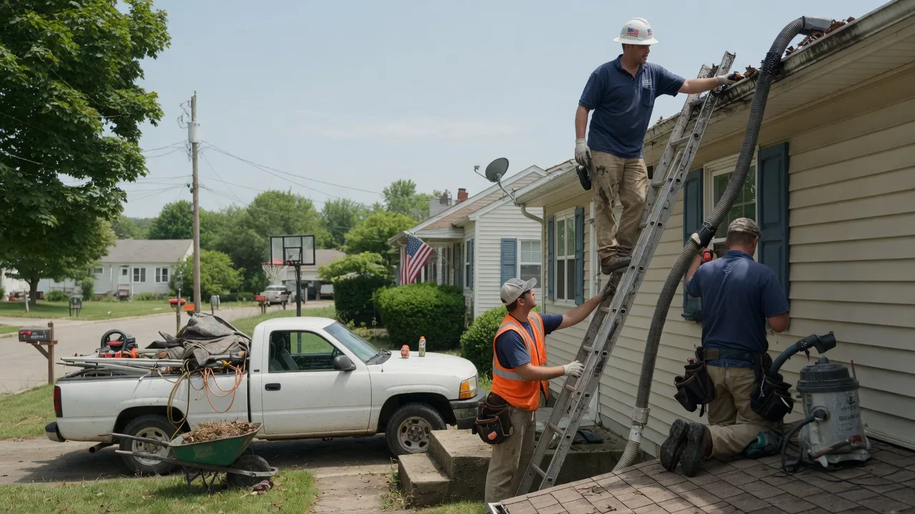 Gutter Installation in Middlebourne, WV near me